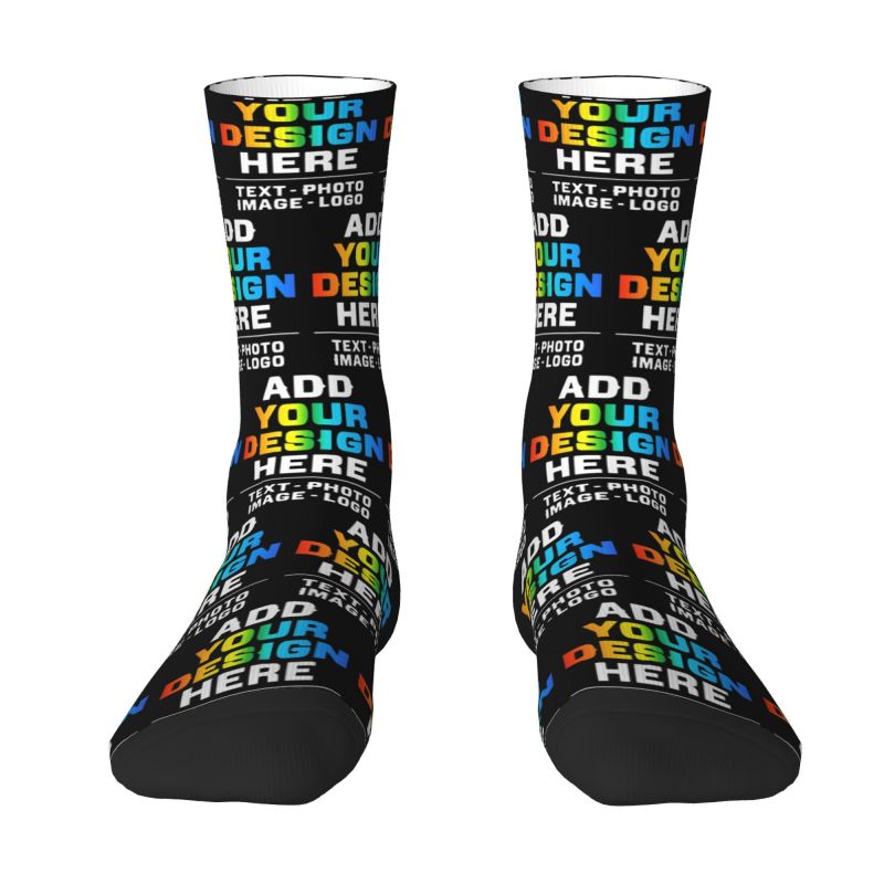 3D Printing Custom - Kaos Kaki Pria Custom Personalisasi Tambahkan