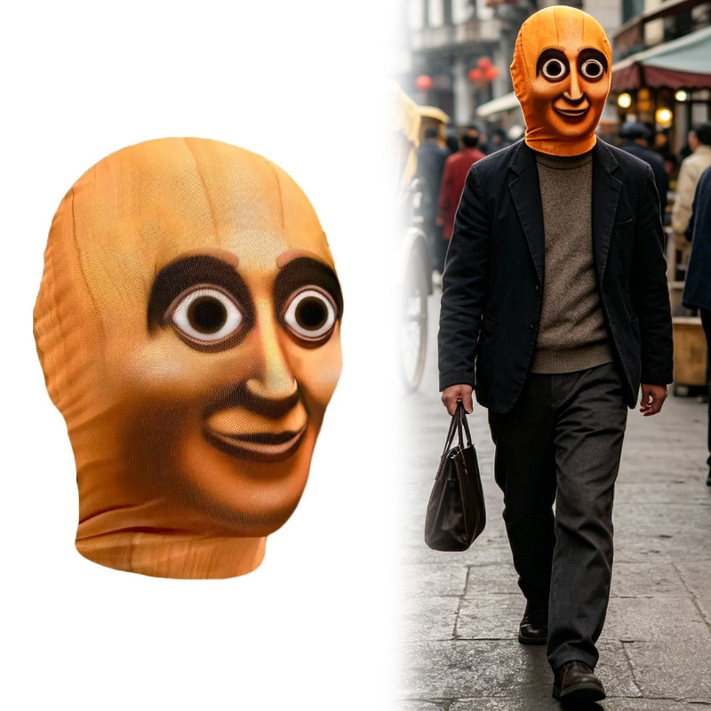 3D Printing Nylon - Topeng Balaclava 3D Print Full Face