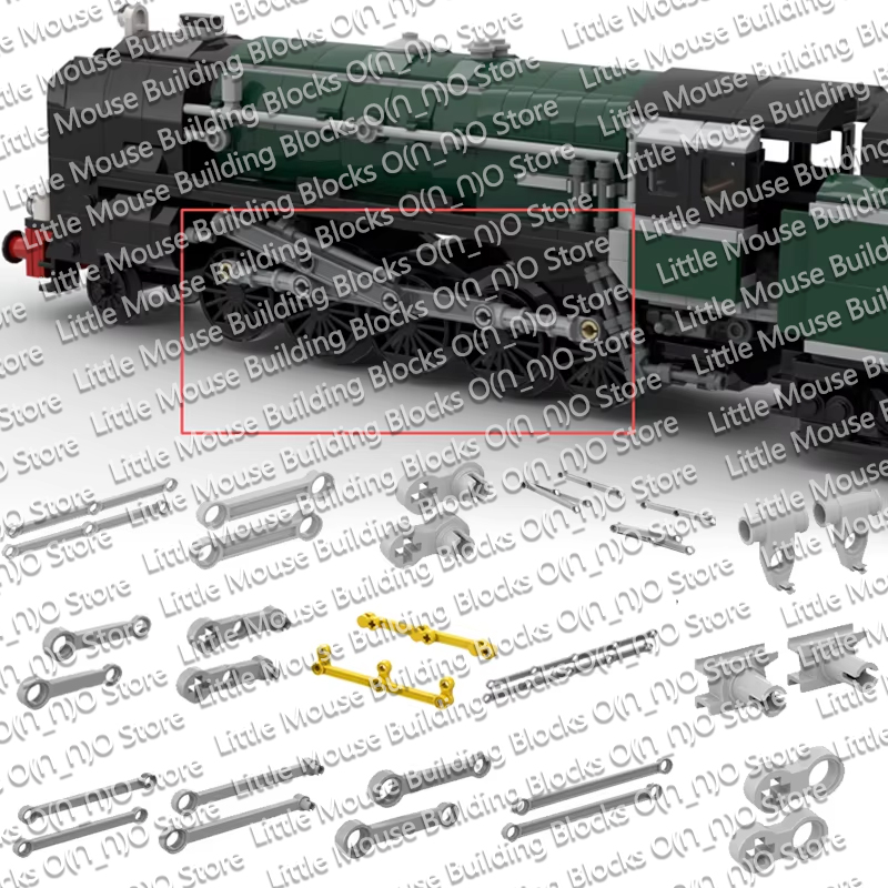 3D Printing Lego Bricks - QWERT, Roda Kereta Api Standar untuk