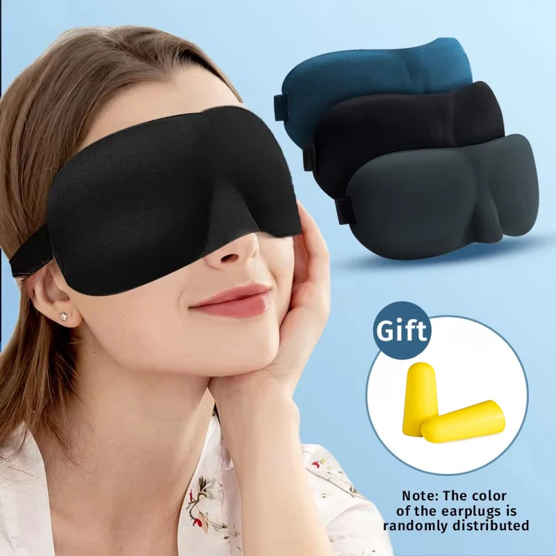 3D Printing Mask - Penutup Mata untuk Tidur 3D Berkontur