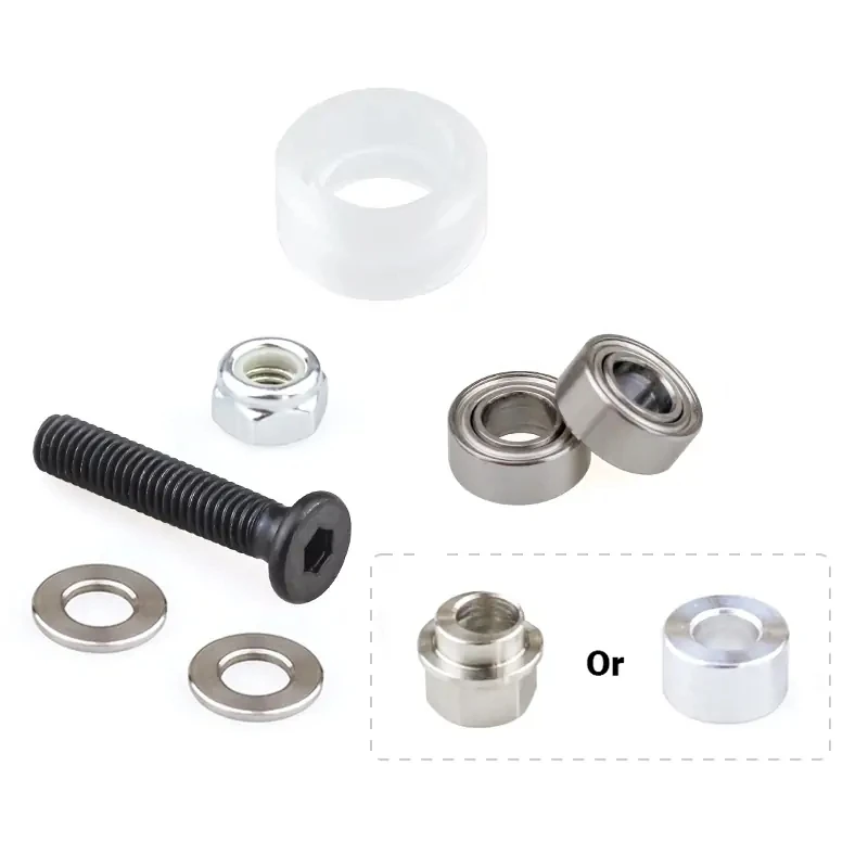 10 Buah Kit Roda V Polikarbona - 3D Printing Guide ulasan dan harga