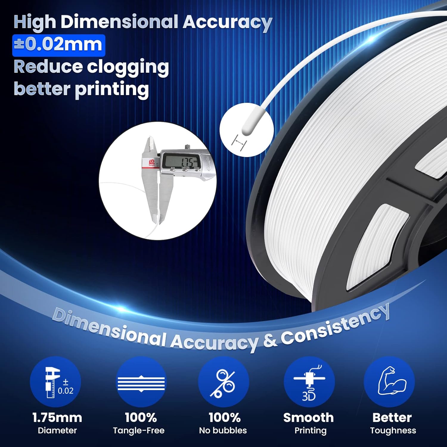 JAYO 3D PETG/PLA/PLA PLUS Fila - 3D Printing Nylon ulasan dan harga