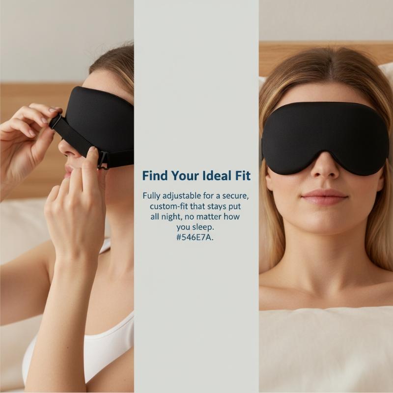 Penutup Mata Tidur 3D Lembut,  - 3D Printing Mask ulasan dan harga