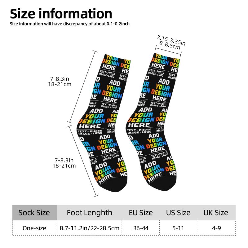 Kaos Kaki Pria Custom Personal - 3D Printing Custom ulasan dan harga
