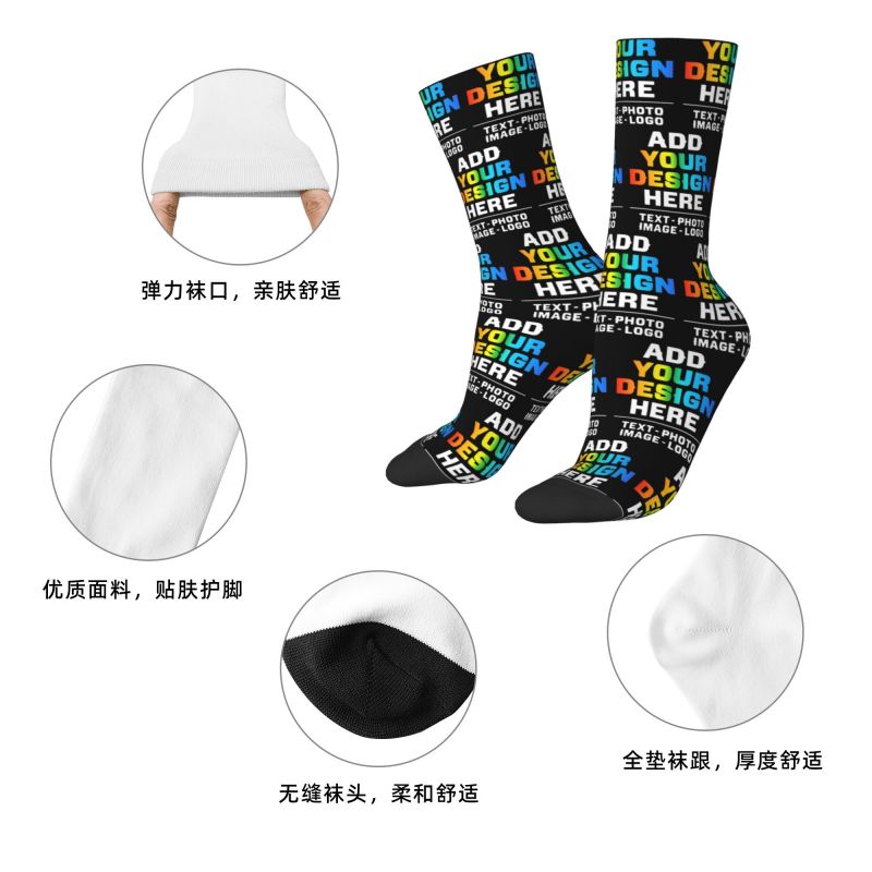 Kaos Kaki Pria Custom Personal - 3D Printing Custom ulasan dan harga