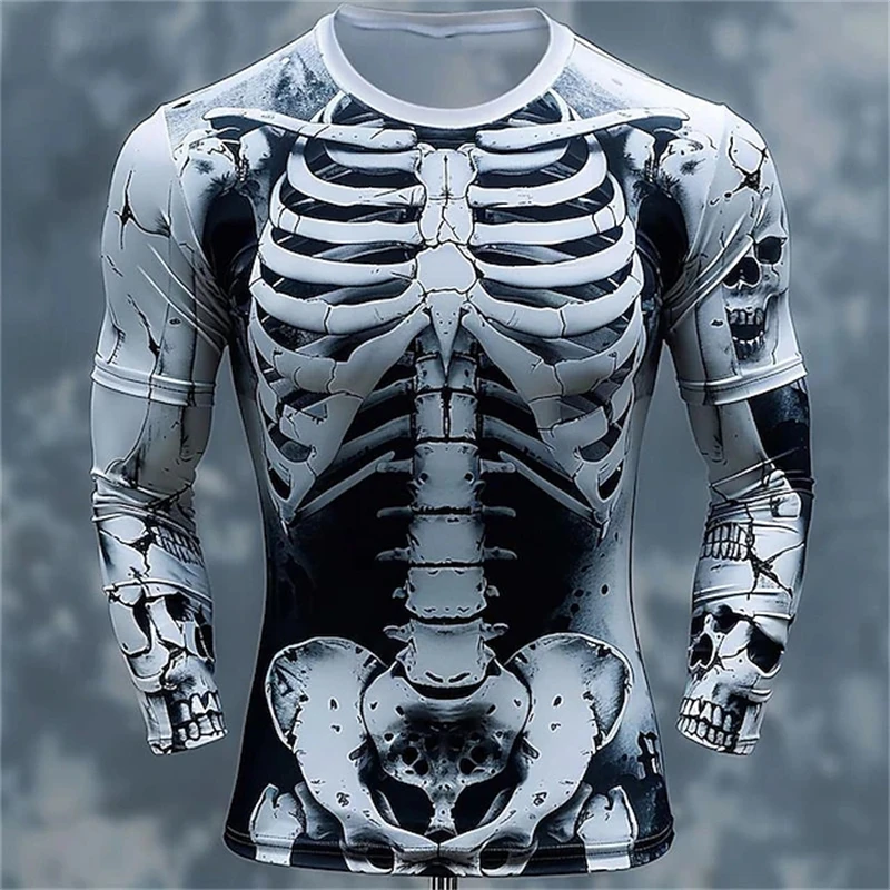 Kaos Pria Lengan Panjang denga - 3D Printing Custom ulasan dan harga