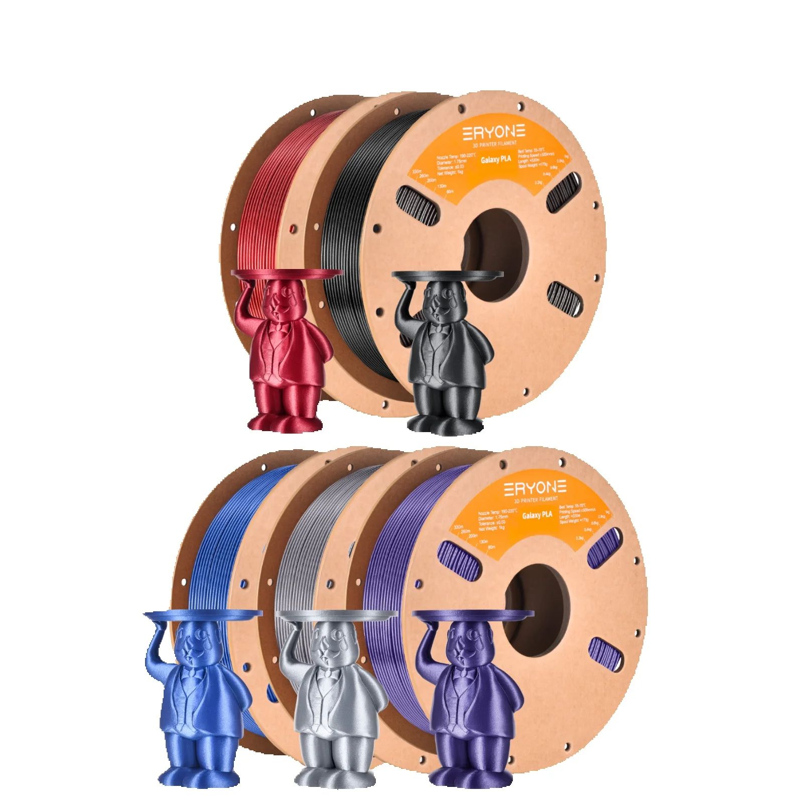 Eryone Filamen Pla Glitter Pri - 3D Printing Nylon ulasan dan harga