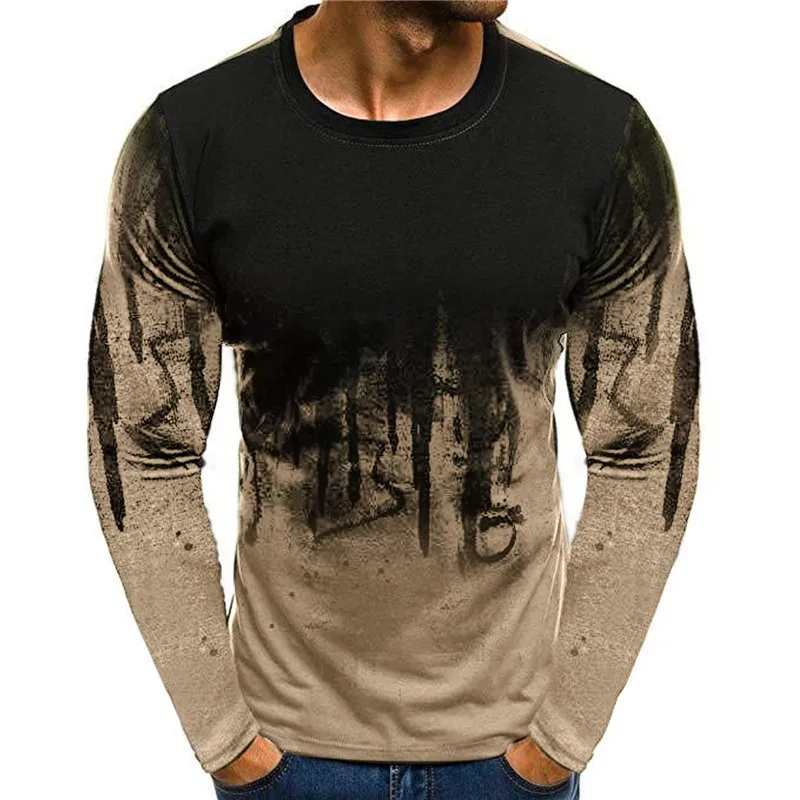 Kaos Pria Motif Kamuflase Musi - 3D Printing Custom ulasan dan harga