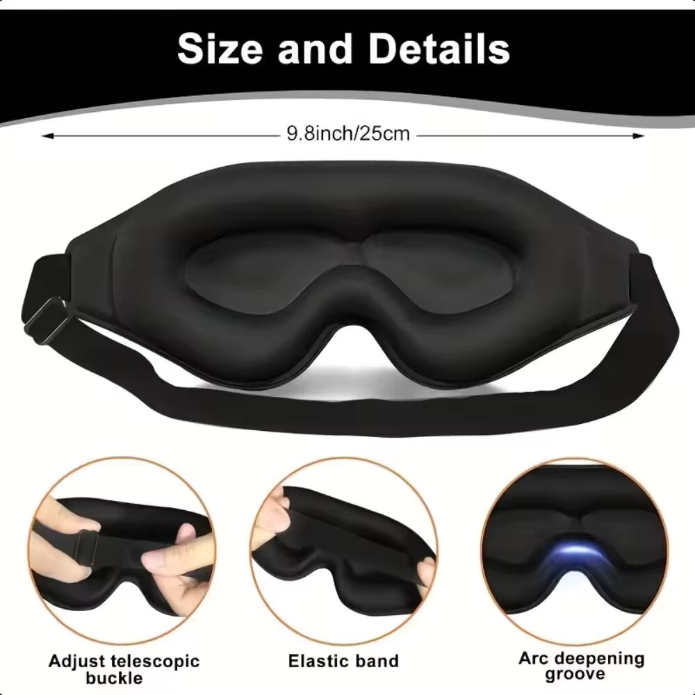 Masker Mata 3D, Masker Tidur y - 3D Printing Mask ulasan dan harga