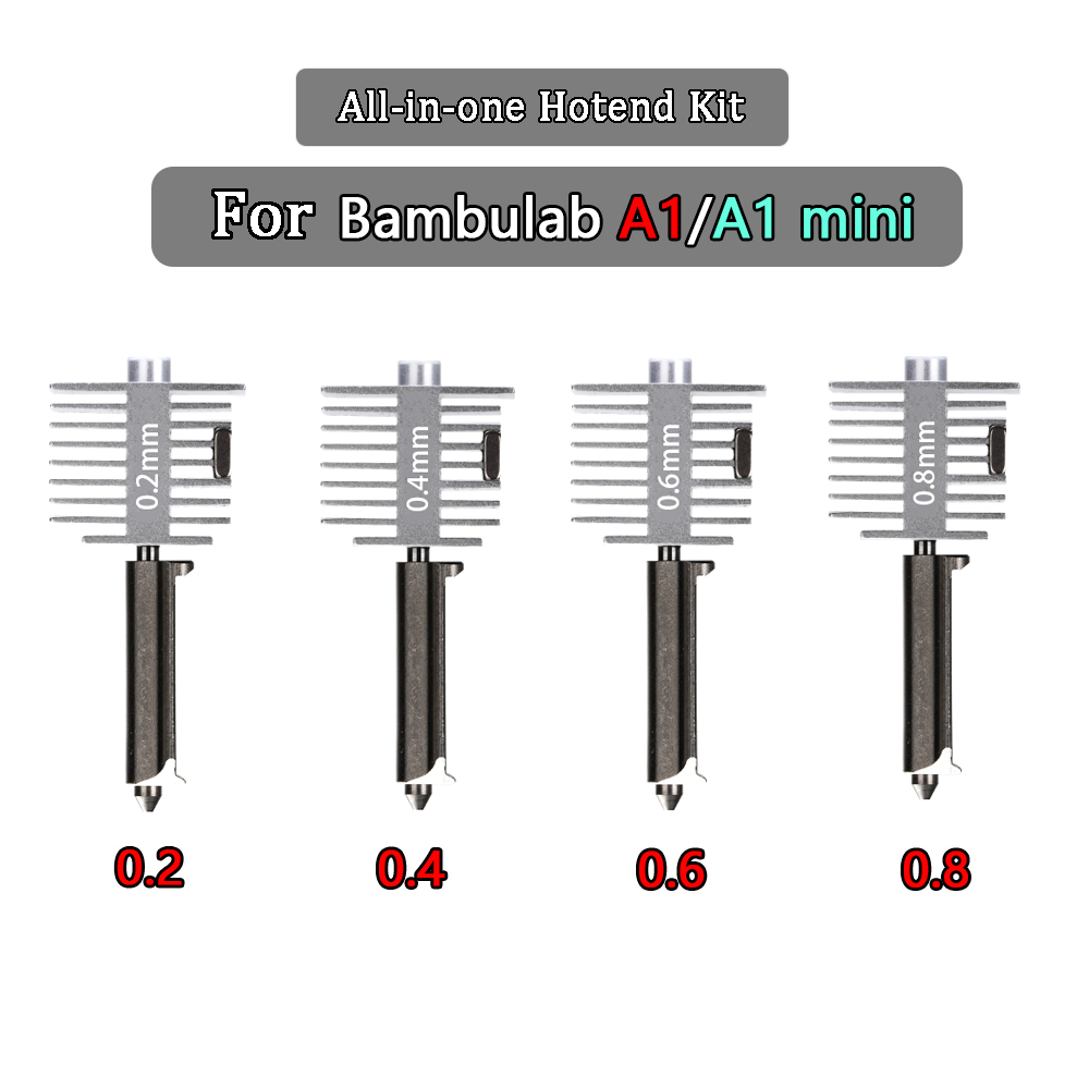 Kit Hotend yang telah ditingka - 3D Printing Bambu Lab ulasan dan harga