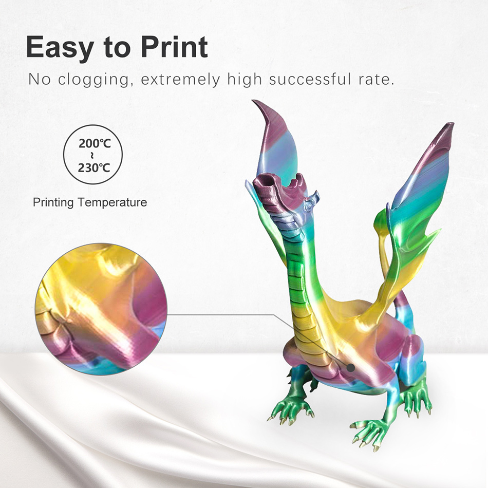 SUNLU sutra PLA 3D filamen 1.7 - 3D Printing Nylon ulasan dan harga