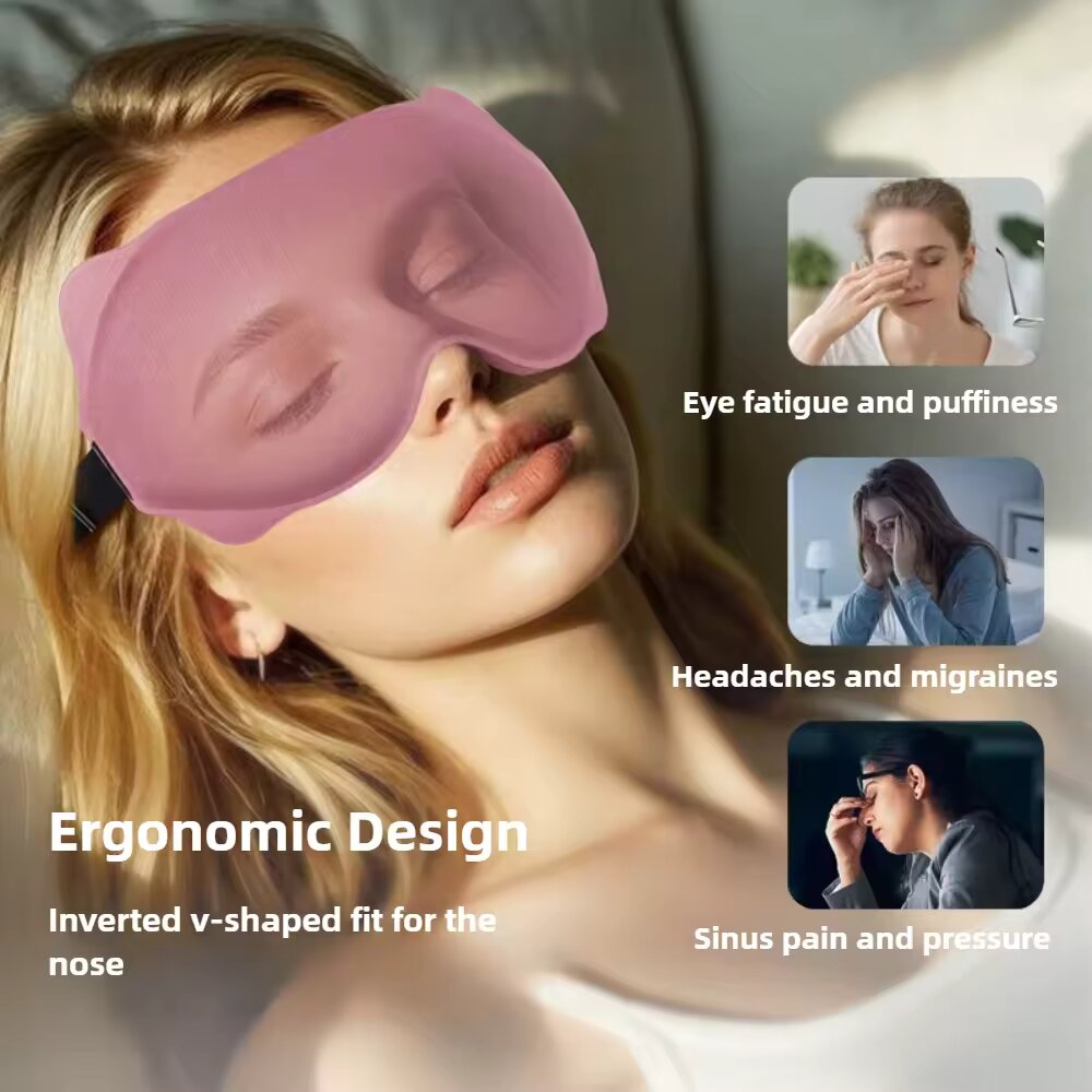 Masker Tidur 3D, Menutupi Caha - 3D Printing Mask ulasan dan harga